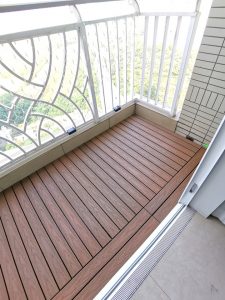 日出康城 首都 露台 古木色 NewTechWood戶外木地板