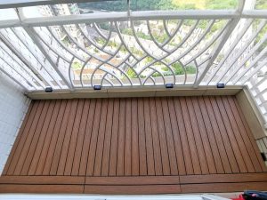 日出康城 首都 露台 古木色 NewTechWood戶外木地板