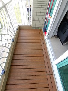 日出康城 首都 露台 古木色 NewTechWood戶外木地板