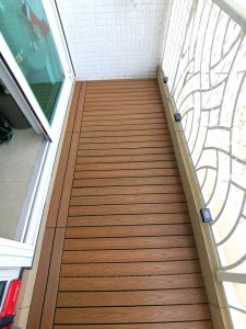 日出康城 首都 露台 古木色 NewTechWood戶外木地板